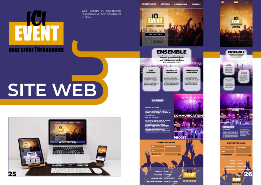 ici event site portfolio